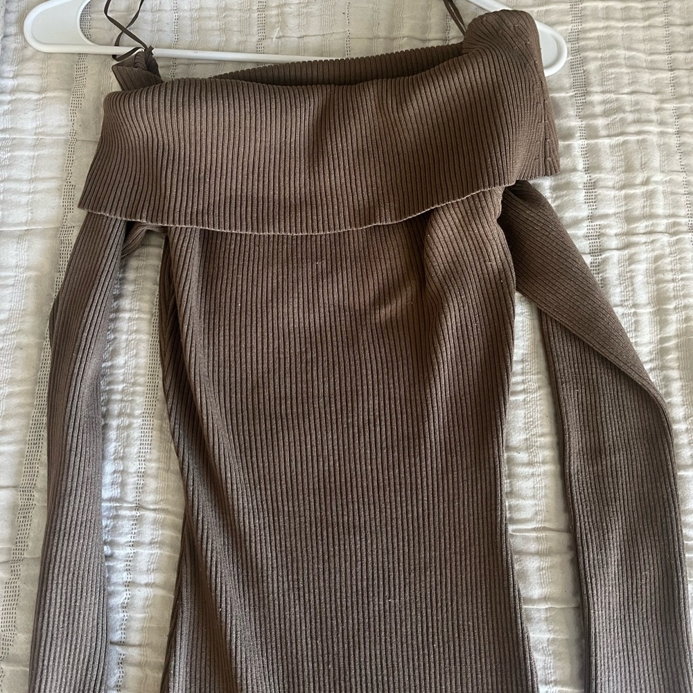 Off the shoulder dress